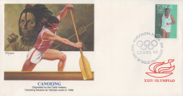 Enveloppe  FDC  1er  Jour    TONGA     JEUX   OLYMPIQUES     SEOUL    1988 - Summer 1988: Seoul