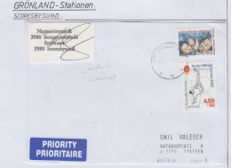 Greenland Station Scoresbysund 1 Cover (GB172) - Estaciones Científicas Y Estaciones Del Ártico A La Deriva