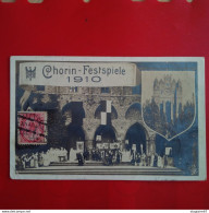 CHORIN FESTSPIELE 1910 - Chorin