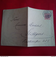 LETTRE GMUND POUR STUTTGART - Covers & Documents