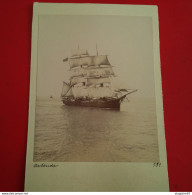 PHOTO BATEAU VOILIER OSTENDE1896 - Boten