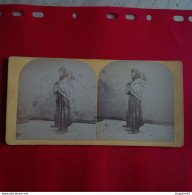 PHOTO BONFILS ? FEMME PALESTINE - Stereo-Photographie