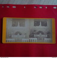 PHOTO BONFILS ? A IDENTIFIER INTERIEUR D EGLISE - Stereo-Photographie