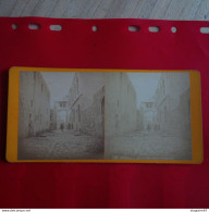 PHOTO BONFILS ? JERUSALEM ARCDE L ECCE HOMO PALESTINE - Stereoscopic