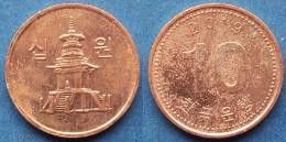 SOUTH KOREA - 10 Won 2019 "Pagoda At Pul Puk Temple" KM# 103 Monetary Reform (1966) - Edelweiss Coins - Corée Du Sud