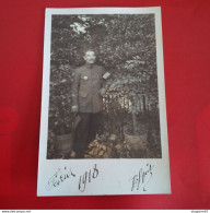 CARTE PHOTO CAMP KONIGSBRUCK SOLDAT PRISONNIER - Guerre 1914-18