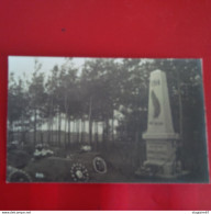 CARTE PHOTO CAMP KONIGSBRUCK MONUMENT AUX MORTS - Guerre 1914-18