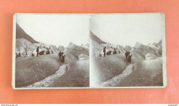 PHOTO STÉRÉO LA MER DE GLACE 1910 - Fotos Estereoscópicas