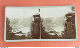 PHOTO STÉRÉO 1910 CASCADE BLAITIERE PHOTOGRAPHE - Stereoscopic