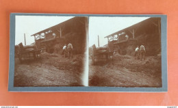 PHOTO STEREO 1920 CHÉTIF PUITS - Stereoscopic