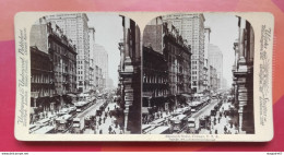 RUE RANDOLPH CHICAGO ÉTATS UNIS - Stereoscopes - Side-by-side Viewers
