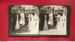 STÉRÉO H.C. WHITE CO USA CONGRATULATIONS MARIAGE - Stereoscopic