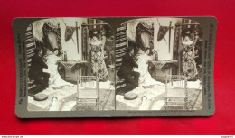PHOTO STÉRÉO H.C. WHITE CO USA TO WHOM CAN TOM BE TALKING I THOUGHT HE WAS ALONE - Stereoscopic