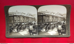 PHOTO STÉRÉO H.C. WHITE CO USA THE BANK OF ENGLAND LONDON - Stereo-Photographie