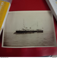 PHOTO BATEAU DE GUERRE LIEU A IDENTIFIER - Boten