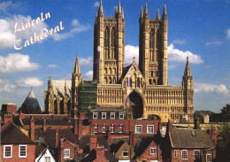 LINCOLN, CATHEDRAL, ARCHITECTURE, ENGLAND, UNITED KINGDOM, POSTCARD - Lincoln