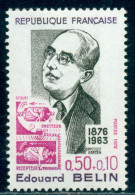 1972 Éd. Belin,inventor,Bélinographe,Swiss Photographer,physicis,France,1799,MNH - Física