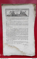 BULLETIN DES LOIS ARRÊTÉ ACCORDANT SUPPLÉMENT DE TRAITEMENT GRADUEL AUX PRÉPOSÉS À L INSCRIPTION MARITIME ET AUX SYNDICS - Decretos & Leyes