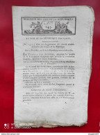 BULLETIN DES LOIS LOI SUR ORGANISATION DES CONSEILS D ADMINISTRATION DES TROUPES DE LA RÉPUBLIQUE - Decretos & Leyes