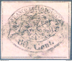 Stato Pontificio. Stemma 80 C. 1867. - Ohne Zuordnung