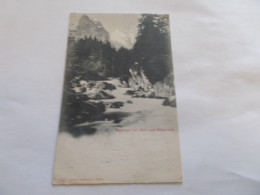 ROSENLAUI MIT WELL  UND WETTERHORN ( SUISSE SWITZERLAND ) NOMBREUX CACHETS  TIMBRE 1901 - Meiringen