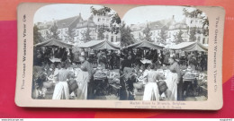 MARCHÉ 1898  BRUSSELS BELGIQUE - Stereoscopes - Side-by-side Viewers