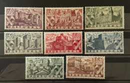 PORTUGAL, 1946, Castles Complete Set , MNH - Neufs