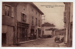 01 : Saint-Etienne Sur Chalaronne : Rue Du Pont - Non Classés