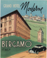 Grand Hotel Moderne - Bergamo - Adesivi Di Alberghi