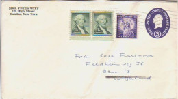 UNITED STATES. 1955/Eatonville, Corner-cards/three-cents Uprated PS Envelope. - Covers & Documents