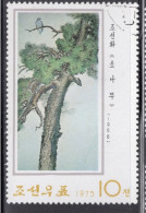 North Korea 1975 Single Stamp For Paintings In Fine Used. - Corée Du Nord