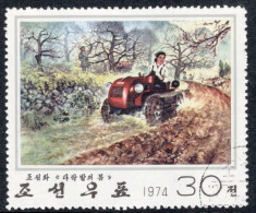 North Korea 1974 Single Stamp For Paintings In Fine Used. - Corée Du Nord