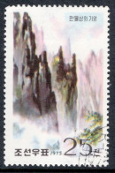 North Korea 1975 Single Stamp To Celebrate Diamond Mountain In Fine Used. - Corée Du Nord