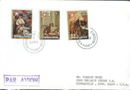 Postal History: Burundi Cover - Onafhankelijkheid USA