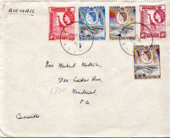 Postal History: Uganda Cover - Girafes