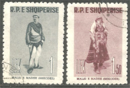 120 Albanie 1961 Costumes Shkoder (ALB-384) - Costumi
