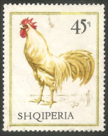 120 Albanie Coq Rooster Hahn Huhn Chicken (ALB-378) - Gallinacées & Faisans
