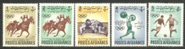 110 Afghanistan Lutte Wrestling Cheval Horse Haltérophilie Wight Lifting Football MH * Neuf (AFG-97) - Afghanistan