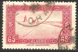 124 Algerie 65c Halte Saharienne Desert Sahara (ALG-181) - Oblitérés