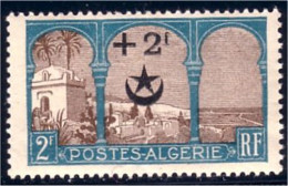124 Algerie 2f + 2f Alger MH * Neuf (ALG-114) - Other & Unclassified