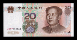 China 20 Yuan Mao Tse-Tung 1999 Pick 899 Sc Unc - China