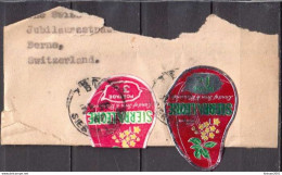 Postal History: Sierra Leone Wrapper With Self Adhesive Stamps - Sierra Leone (1961-...)