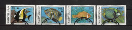 Maldives 1986 WWF Fish Of The Reef Y.T. 1077/1080  (0) - Maldivas (1965-...)