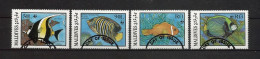 Maldives 1986 WWF Fish Of The Reef Y.T. 1077/1080  (0) - Malediven (1965-...)