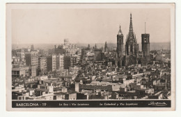 Espagne . Barcelone . La Catedral Y Via Layetana . N° 19 - Barcelona