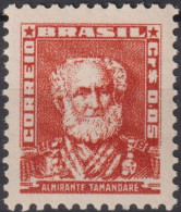 1954 Brasilien ** Mi:BR 847XI, Sn:BR 787, Yt:BR 576, Admiral Tamandaré - Unused Stamps