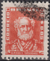 1954 Brasilien ° Mi:BR 847XI, Sn:BR 787, Yt:BR 576, Admiral Tamandaré - Used Stamps