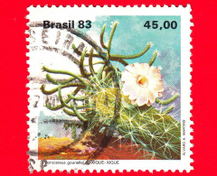 BRASILE - Usato - 1983 - Cactus - Xique-Xique (Pilosocereus Gounellei) - 45 - Used Stamps