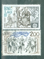 FRANCE - N°2138 Et 2139 Oblitéré - Europa. Folklore. Danses Traditionnelles. - 1981