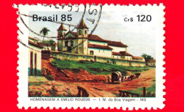 BRASILE - Usato - 1985 - 77° Anniversario Della Morte Di Emilio Rouede - Chiesa Della Vergine Dei Buoni Viaggi - 120 - Gebraucht